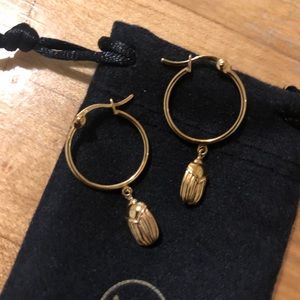 Mejuri Stag Beetle earrings